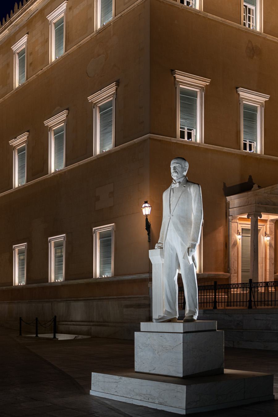 Iluminación Parlamento Helénico de Atenas